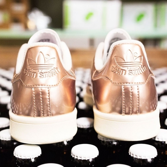 Adidas Women's Rose Gold Sneakers - Picture 9 of 14